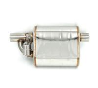 Kit Suppression Vanne Egr Embout D'entrée/sortie 2.0 "2.5" Ou 3 "sur Silencieux D'échappement Unique, Valve Décharge, Découpe Avec Télécommande Sans Fil EGR-Module(63MM Muffler RIGHT)
