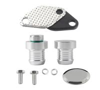 Kit Suppression Vanne Egr Kit De Réparation Et De Remplacement De Refroidisseur De Valve, Pour BMW M47N2 M57N2 E46 E90 E60 E61 E83 EGR-Module(Argent)