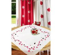 Kit Surnappe À Broder Point Variès Fleurs Et Coccinelles