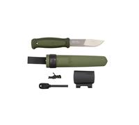 Mora Kansbol Green 13912 couteau de bushcraft avec étui et kit de survie