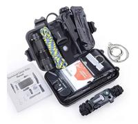 Kit survival set 13 en 1 kits de survie d'urgence en plein - Roame - air outil multifonctions outil de survie pour randonnée