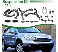 Kit Suspension Avant 16 Pcs BrasSupérieur Inférieur Extrémité Biellette Barre Liaison Avant Arrière Joint Soufflet Pour Honda Accord No.Es80287/Es80288/K80228/Ev80210