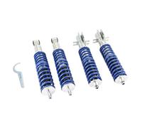 Kit suspension combinés filetés BLUELINE pour VW Golf 1 et Scirocco