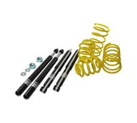 Kit suspensions sport -40/-40mm ST SUSPENSIONS pour BMW Série 3 E30 4 cylindres - jambe de force 45mm