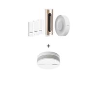 Kit Système d'Alarme Intelligent Netatmo + Capteur de Fumée Offert