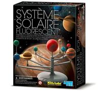 4M Kit système Solaire Enfant à Construire - Planètes à Peindre phosphorescentes - Activité Scientifique et créative dès 8 Ans