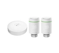 EZVIZ Kit thermostat intelligent pour radiateur T55 (CS-T55/A3-A) - 2 têtes + passerelle A3 WiFi