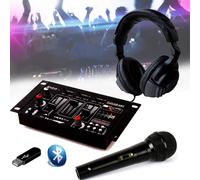 Kit Table de Mixage DJ21 USB Bluetooth + Casque SONO DJ + Micro