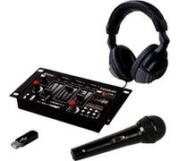 Kit Table de mixage - IBIZA SOUND - DJ21USB-MK2 - 4 voies - Bluetooth - Lecteur USB MP3