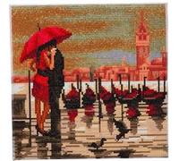 Kit Tableau Broderie Diamant 30x30cm Venise Romantique