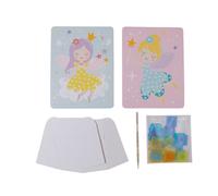 Kit Tableau Créatif Tissu Fées 2 Pièces