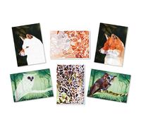 Kit Tableaux Stickers Au Numéro A4 Animaux De La Forêt 2 Pièces