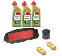 KIT TAGLIANDO HONDA FJS 400 600 SILVER WING OLIO CASTROL FILTRI CANDELE