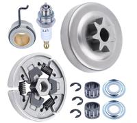 Kit tambour d'embrayage avec roue à vis sans fin pour tronçonneuse MS290 MS390 029 039 MS310 - Kit de rechange en métal avec roulement à aiguilles et roue d'entraînement