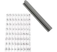 Kit tampon alphabet et chiffres - 83 pcs