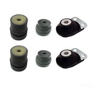 Kit tampon pour tronçonneuse 028 044 046 064 066 MS440 460 640 650 660, remplace OEM 1122-790-9905 1118-790-9930 1121-790-9909, PP anti-vibrations Lot de 6 coussinets Paquet :