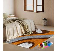 Kit Tapis au Point Noué Adultes Kit de Tapis Crochet de Loquet Tapis à Nouer Soi-même Création de Tapis et Canvas Kits de Fabrication 69 x 102 cm Tapis Coussin Latch Hook Kit Tapisserie Artisanat