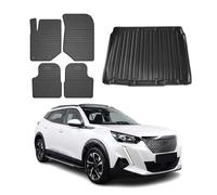 Kit Tapis de Sol et Coffre pour Peugeot 2008 2019-2026 TPE Noir
