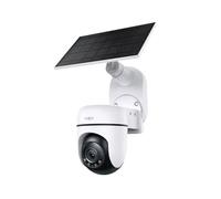 Tapo Caméra de sécurité TC90 KIT – 2K (2304×1296) panoramique/inclinable, solaire, IP66, extérieur