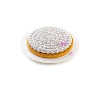 KIT TARTE MERINGUE cercle tarte et moule décor meringue en silicone SilikoMart 3Design