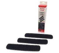 Kit Tefal 3x filtres anti-odeurs au charbon pour friteuse Clear Duo Odor Less FR