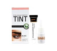 Kit Teinture Sourcils, 2-En-1 Coloration Cils Et Sourcils#1 | Résistant à l'eau, longue durée. 3 nuances : Noir, Brun, Café. DIY facile en 15 minutes à la maison.