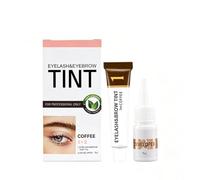 Kit Teinture Sourcils, 2-En-1 Coloration Cils Et Sourcils#3 | Résistant à l'eau, longue durée. 3 nuances : Noir, Brun, Café. DIY facile en 15 minutes à la maison.