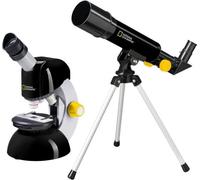 Kit télescope + microscope enfant - National Geographic