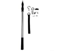 Kit Télescopique Acier pour Trappe Toit 1.5m Kit Télescopique | Double méthode accès, anneau traction inclus, boucle pour suspension corde, flexibilité maximale, usage polyvalent