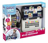 Kit Télétravail - KD - Mon Premier Kit de Télétravail - Effets lumineux et sons réalistes des 18 mois