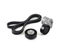 Kit tendeur de courroie d'entraînement de voiture compatible avec BMW N52 moteur E81 E82 E87 E88 E90 E91 E92 E93 X1 X3 X5 11287628650 1128753