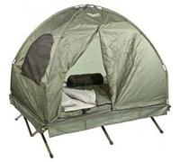 Kit Tente surélevée 4 en 1 - Non spécifié - 2 places - Montage rapide - Inclus : lit et matelas - Vert