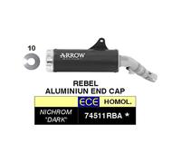 Kit Terminal ARROW Rebel Pour Honda 1100 CMX REBEL DCT 2021-2024