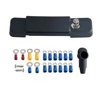 Kit Terminal Barre D'alimentation - Connecteur Électrique Bande Couverture De 12 Slots, Bloc De Distribution D'alimentation Multiusage, Audio Fiable Pour Campeurs Et Voitures Marine