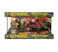 Kit terrarium - Zoo Med - Gecko Léopard NTL10E - Multicolore - Blanc - Verre