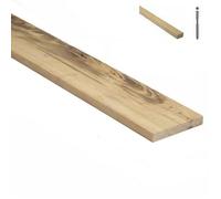 Kit terrasse de 30m² en bois exotique MUIRACATIARA TIGERWOOD Longueur des lames : 950mm