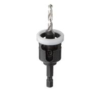Kit terrasse - DIAGER - fraisoir carbure 45° pour vis de 4,5 à 6 mm perçage Diam. 4 mm