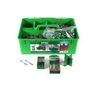 Spax International Boîte de rangement pour terrasse Green Box 25–28 m² 5 x 60 cm
