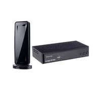 Kit terrestre HD Démodulateur TNT DVB-T2 HDMI PERITEL + mini antenne intérieure HD-930T