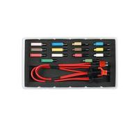 kit test de court circuit auto avec fusibles disjoncteurs 16 pcs -