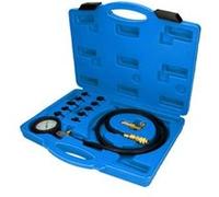 BRILLIANT TOOLS BT581450 Coffret de contrôle de pression d'huile, 12 pcs [Powered by KS TOOLS]