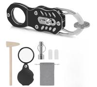 Kit testeur de pièces avec technologie de test de résonance pour authentification or et argent, comprend des étriers, acier inoxydable et alliage d'aluminium, compatible avec testeur de pièces