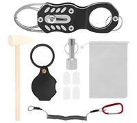 Kit testeur de pièces de monnaie portable pour authentification en déplacement des pièces d'investissement avec détection de fréquence de résonance pure et normes d'étalonnage