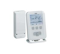 Kit thermostat ambiance programmable digital radio chauffe eau chaude 7j avec récepteur mural à piles EK560