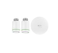 EZVIZ Kit thermostat intelligent pour radiateur T55 (CS-T55/A3-A) - 2 têtes + passerelle A3 WiFi