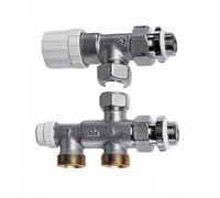 Kit thermostatisable équerre inversé pour installation mono-tube RBM