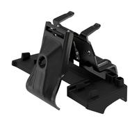 Thule 186143 Flush Railing Kit Argenté Black