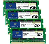 Kit Timetec 16 Go (4 x 4 Go) compatible avec Apple DDR3 1067 MHz / 1066 MHz PC3-8500 CL7 Dual Rank pour iMac (fin 2009 21,5 pouces / 27 pouces) M