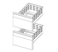 Kit Tiroir 2 x GN 1/1 pour Table Réfrigérée Série 700 AFI Collin Lucy G