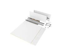 Emuca - Kit tiroir blanc pour cuisine et salle de bain Vertex Pour module de 45 cm - hauteur de 17.8 cm Blanc G